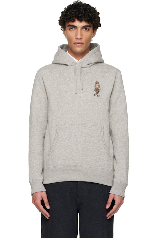 Polo Ralph Lauren Серая флисовая толстовка с капюшоном "медведь-поло"
Polo Ralph Lauren Серая флисовая толстовка с капюшоном "медведь-поло"