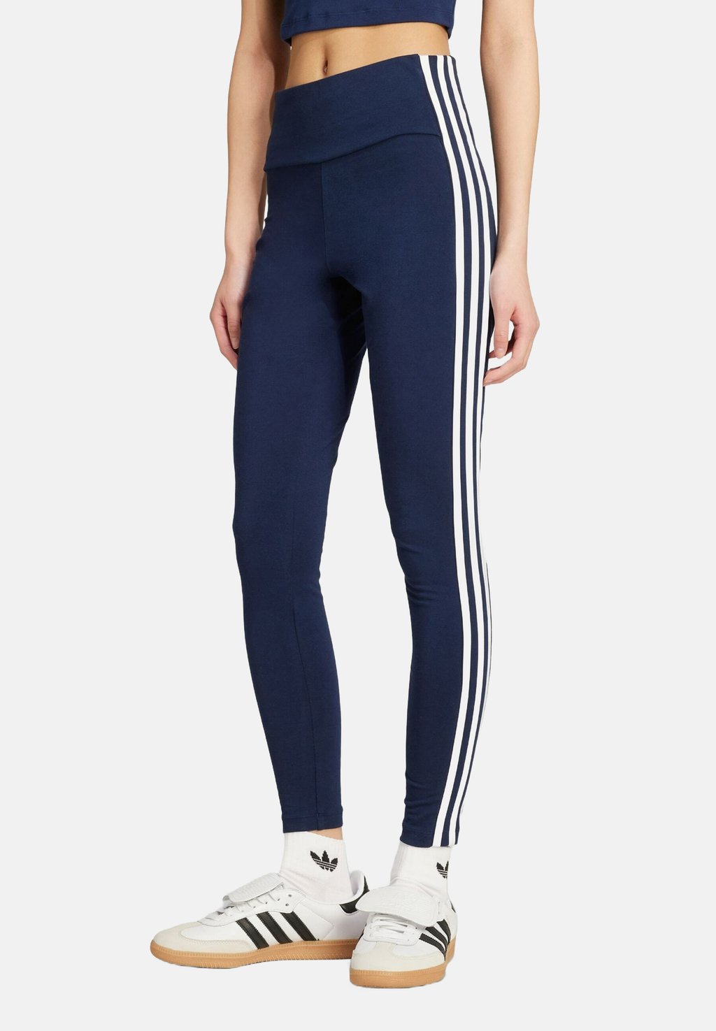 Леггинсы 3-STRIPES Adidas Originals, синий 
Леггинсы 3-STRIPES Adidas Originals, синий