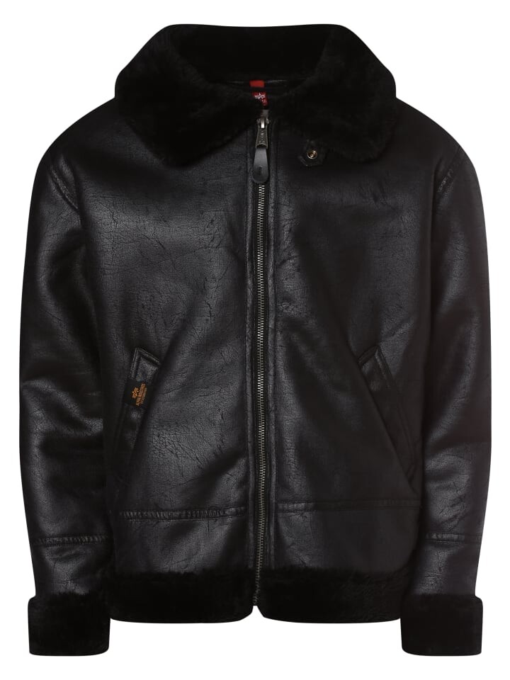 Кожаная куртка Alpha Industries Jacke, черный
Кожаная куртка Alpha Industries Jacke, черный