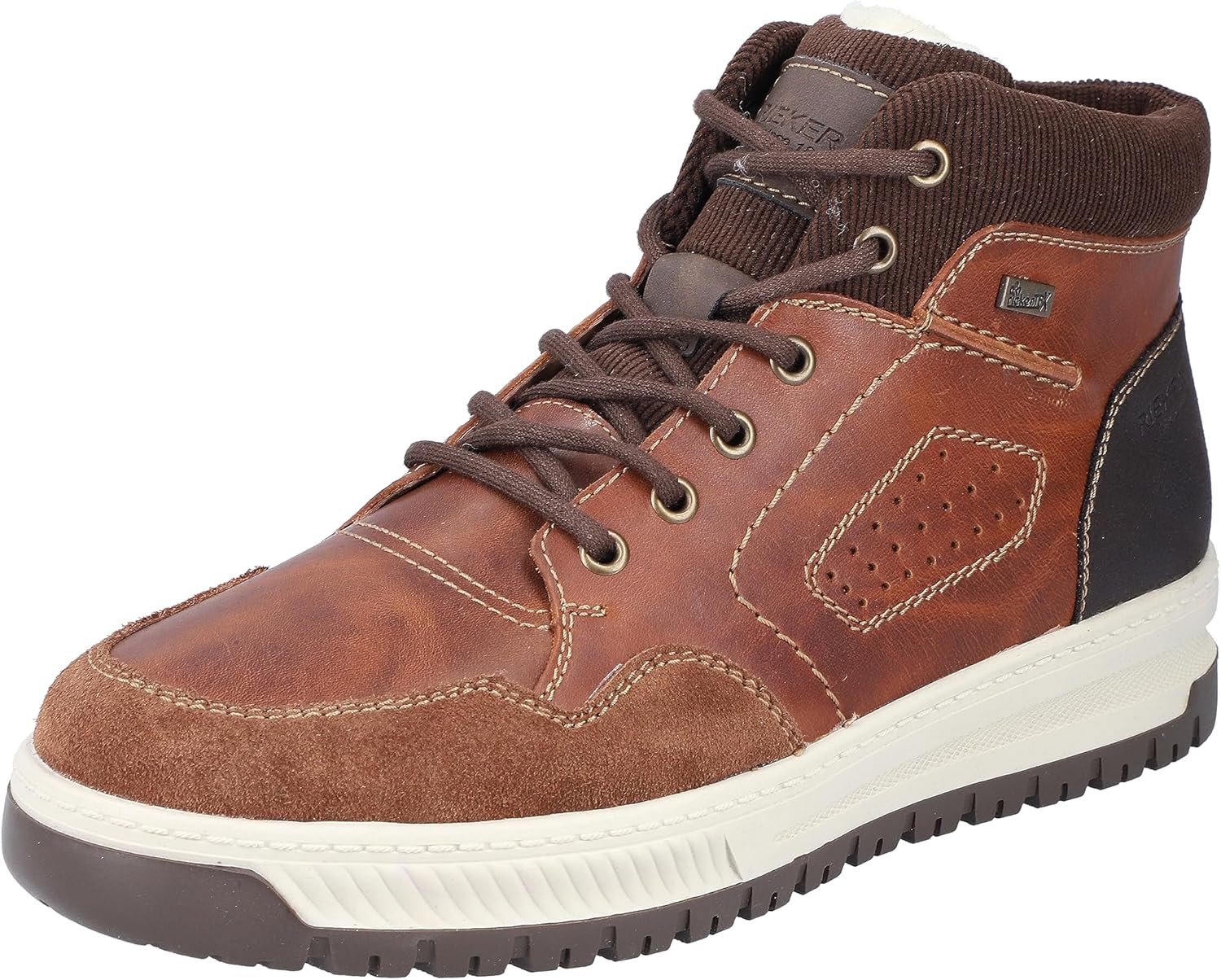 Мужские классические ботинки Rieker на шнуровке, коричневый
Мужские классические ботинки Rieker на шнуровке, коричневый