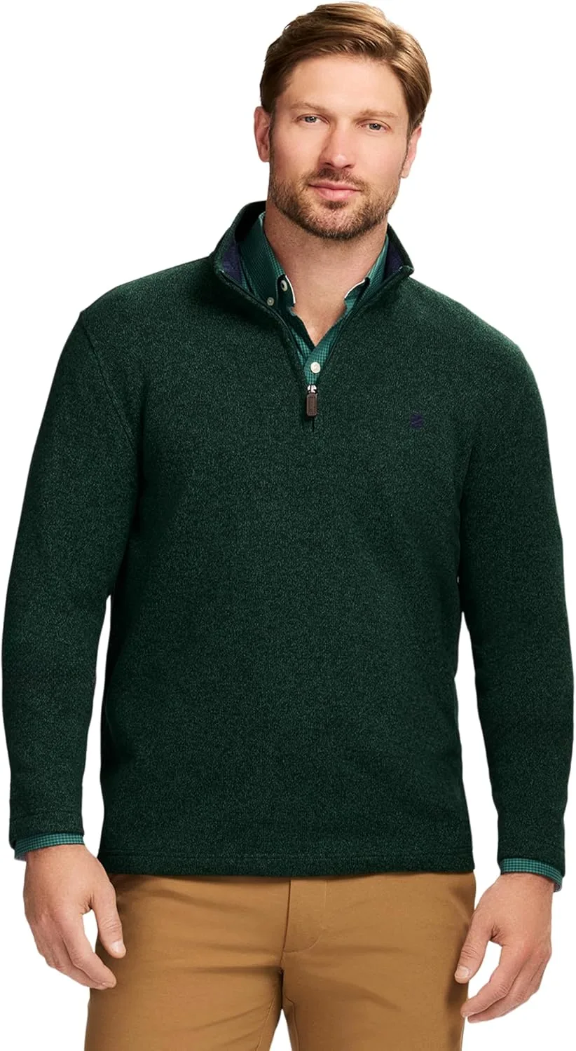 Свитер флис Quarter Zip — LT Grey HTHR IZOD
Свитер флис Quarter Zip — LT Grey HTHR IZOD