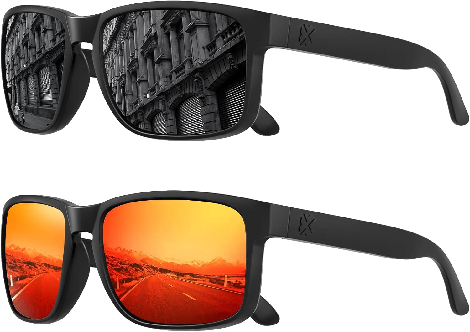 Поляризованные солнцезащитные очки MAXJULI для мужчин и женщин, защита от УФ-излучения UV400, идеально подходят для вождения, езды на велосипеде и бега. Комплект из 2 штук, 2 Pack(black/Gray Lens+black/Red Lens)
Поляризованные солнцезащитные очки MAXJULI для мужчин и женщин, защита от УФ-излучения UV400, идеально подходят для вождения, езды на велосипеде и бега. Комплект из 2 штук, 2 Pack(black/Gray Lens+black/Red Lens)