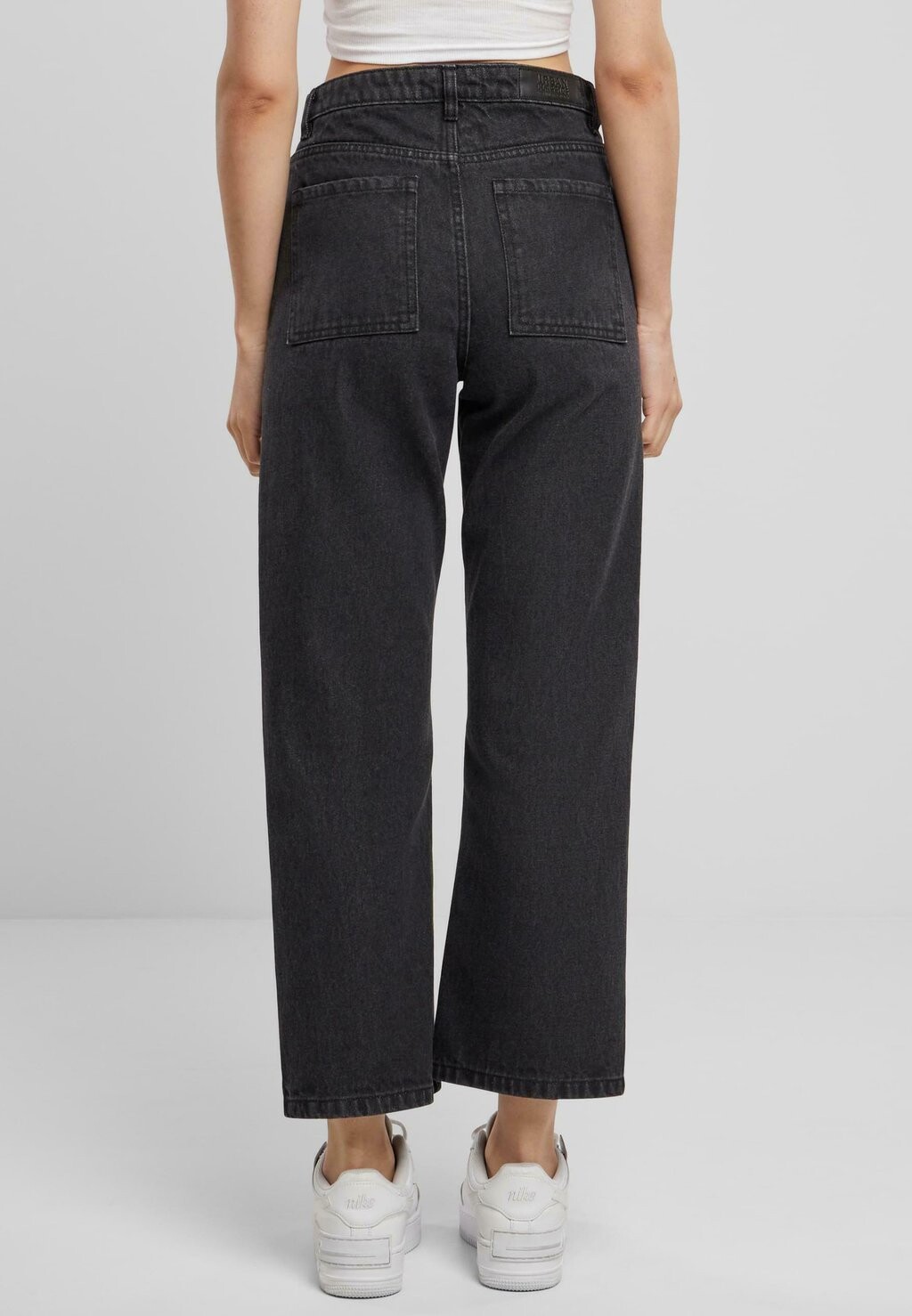 Джинсы прямого кроя Urban Classics, черный
Джинсы прямого кроя Urban Classics, черный