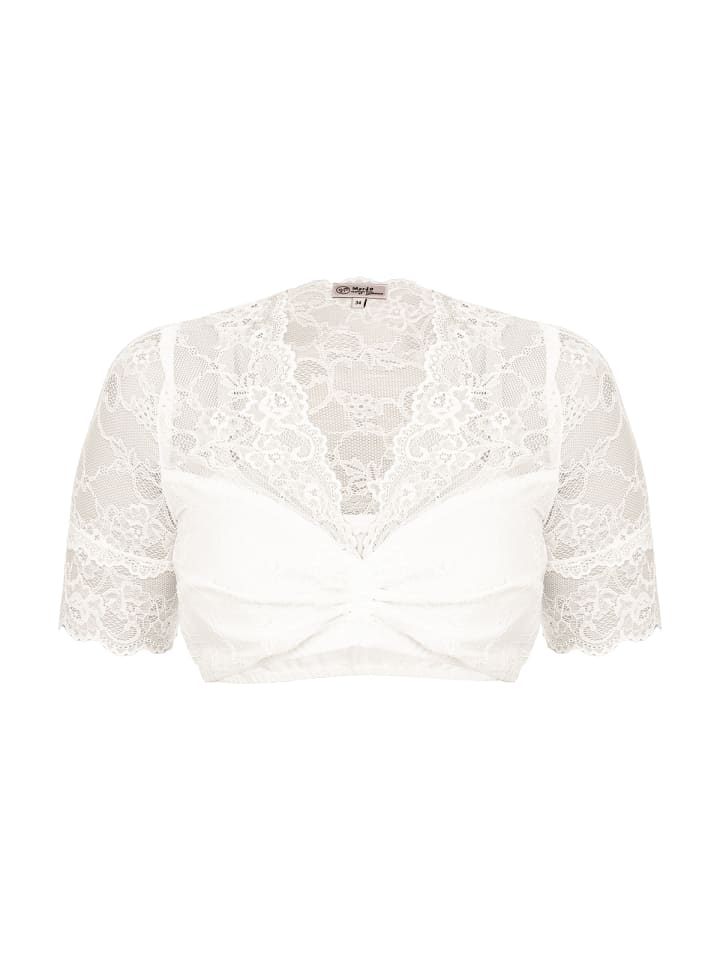 Блузка-дирндль EIZA-FINJA белого цвета MarJo
Блузка-дирндль EIZA-FINJA белого цвета MarJo