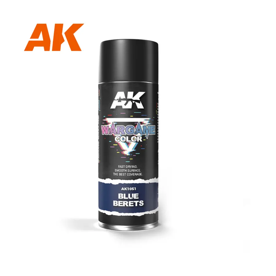 Спрей «Синие береты», AK Wargame Battle Grounds - Spray Paints
Спрей «Синие береты», AK Wargame Battle Grounds - Spray Paints