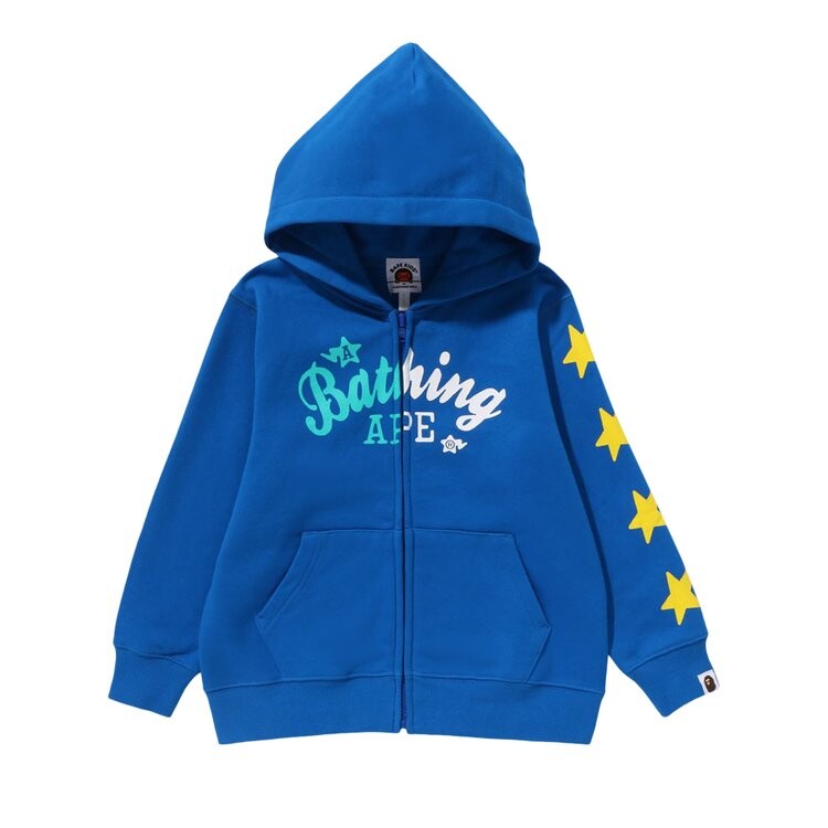 Худи BAPE Kids Bathing Ape Sta Hoodie, синий 
Худи BAPE Kids Bathing Ape Sta Hoodie, синий