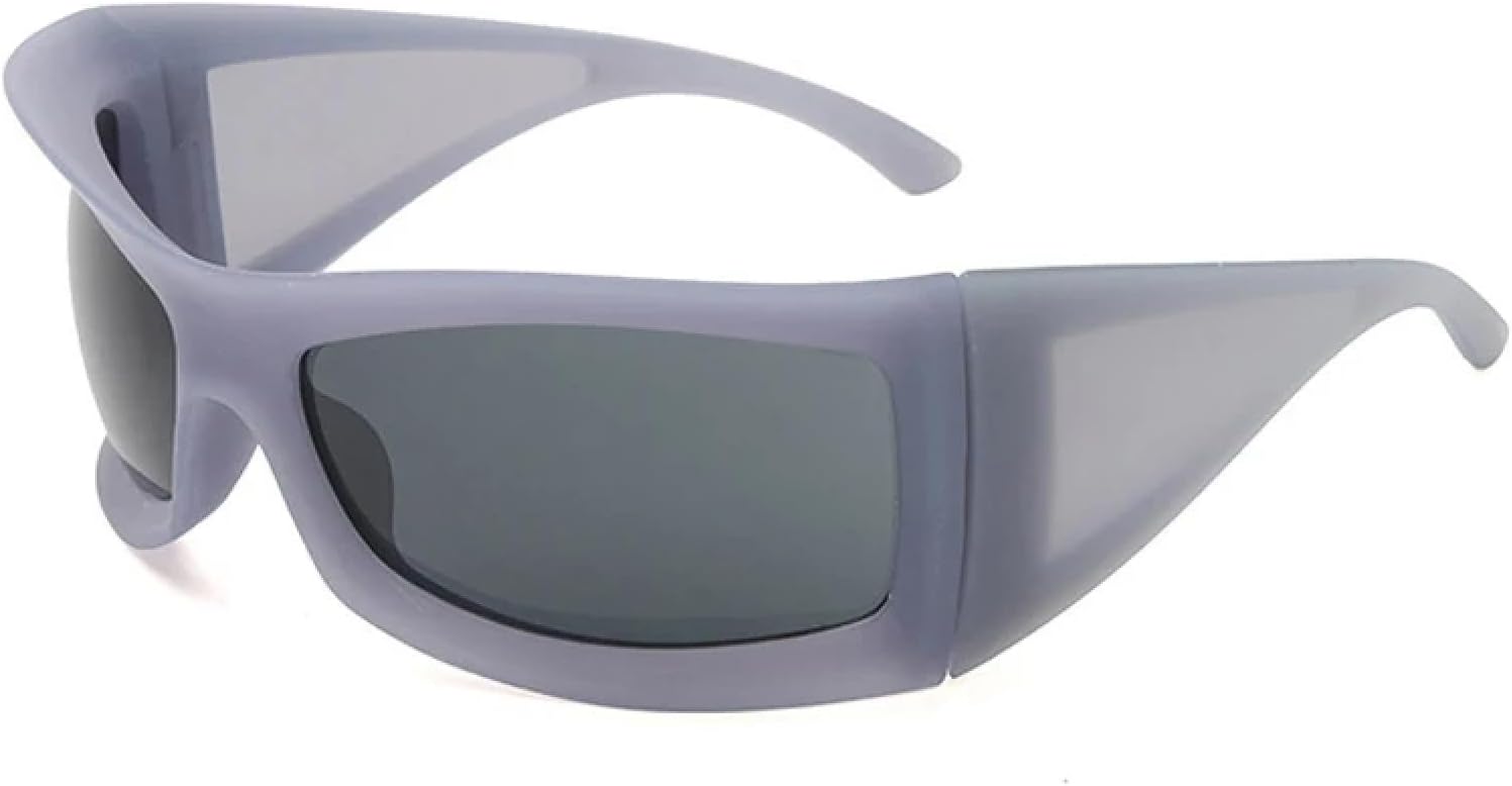 Мужские солнцезащитные очки в стиле ретро-панк с защитой от УФ-излучения UV400, модные очки конфетных цветов, женские солнцезащитные очки для активного отдыха и спорта WNCKSQ, Purple Grey
Мужские солнцезащитные очки в стиле ретро-панк с защитой от УФ-излучения UV400, модные очки конфетных цветов, женские солнцезащитные очки для активного отдыха и спорта WNCKSQ, Purple Grey