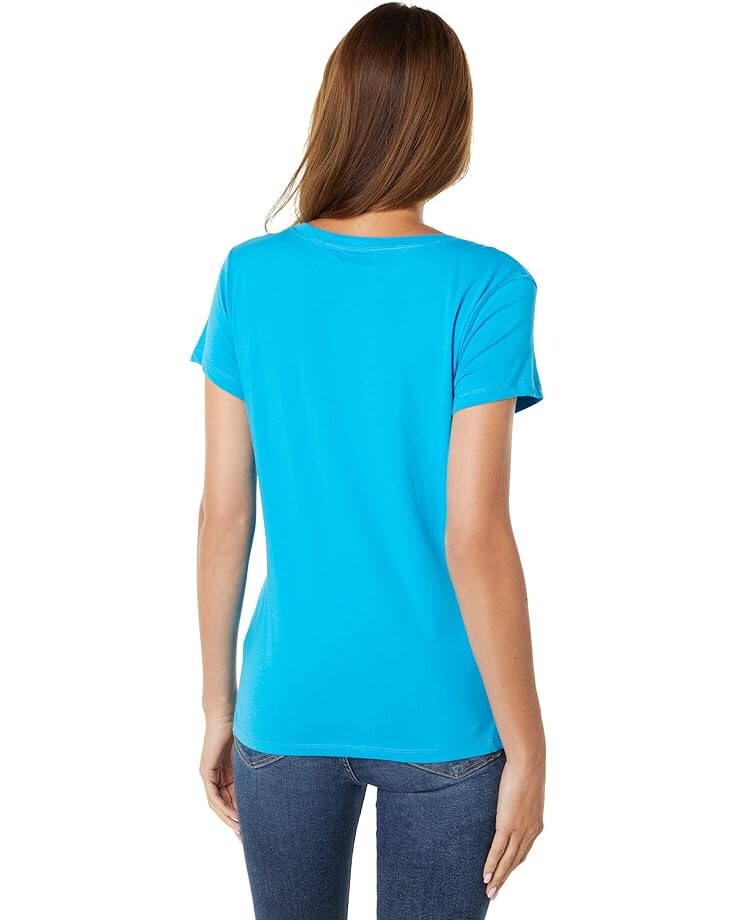 Футболка U.S. POLO ASSN. Iconic V-Neck Tee, цвет Downtown Blue
Футболка U.S. POLO ASSN. Iconic V-Neck Tee, цвет Downtown Blue