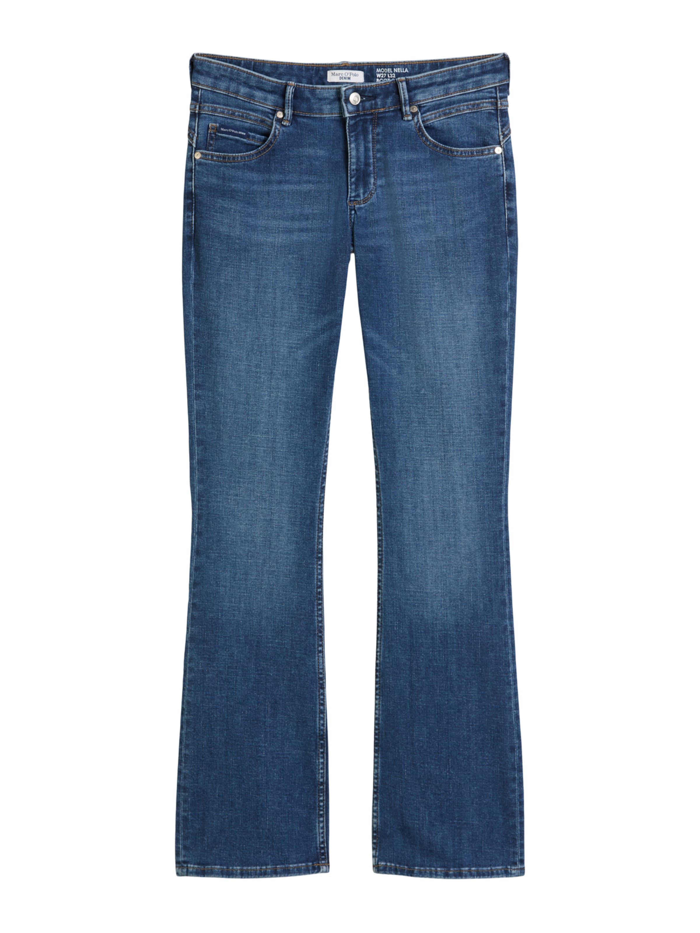 Marc O'Polo DENIM Джинсы-клеш 'Nella' в темно-синем цвете
Marc O'Polo DENIM Джинсы-клеш 'Nella' в темно-синем цвете