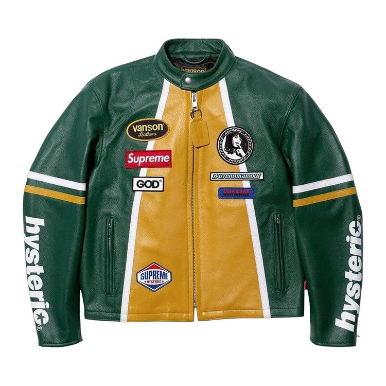 Куртка Supreme x HYSTERIC GLAMOUR x Vanson Leather Jacket, Green
Куртка Supreme x HYSTERIC GLAMOUR x Vanson Leather Jacket, Green