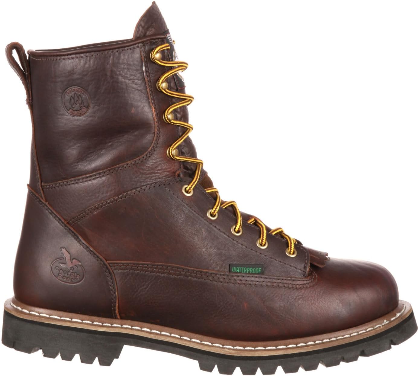 Мужские водонепроницаемые ботинки Georgia Boot с шнуровкой до носка, коричневый
Мужские водонепроницаемые ботинки Georgia Boot с шнуровкой до носка, коричневый