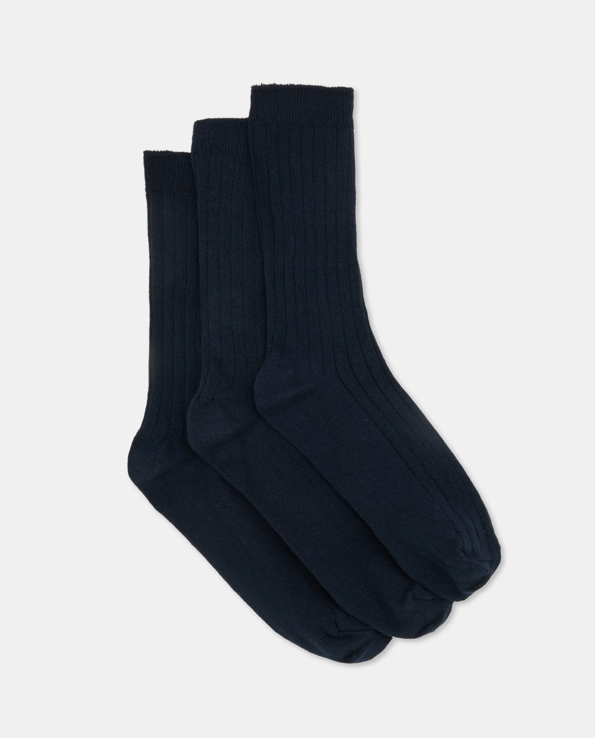 Набор из 3 ребристых носков для девочки Cotton Juice, темно-синий
Набор из 3 ребристых носков для девочки Cotton Juice, темно-синий