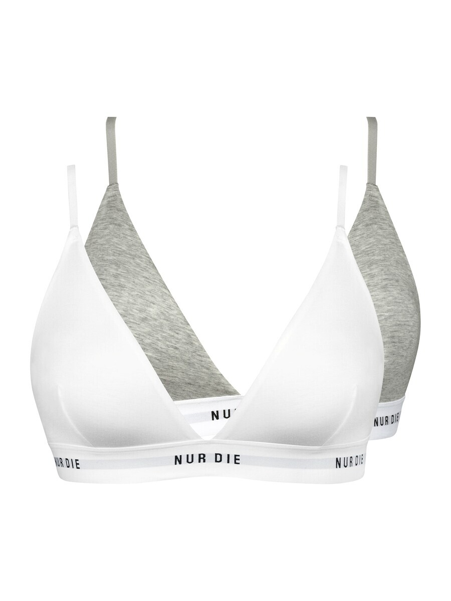 Бюстгальтер Nur Die Triangle Bra Sportiv, цвет Light grey/mottled grey
Бюстгальтер Nur Die Triangle Bra Sportiv, цвет Light grey/mottled grey