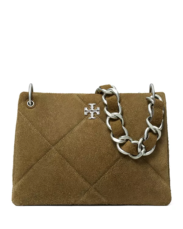 Маленькая замшевая сумка через плечо Kira с ромбовидным узором. Tory Burch, зеленый
Маленькая замшевая сумка через плечо Kira с ромбовидным узором. Tory Burch, зеленый
