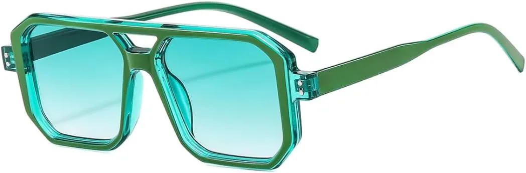 Солнцезащитные очки для мужчин и женщин - защита UV400 - двойная перемычка, градиентный цвет, для занятий спортом на открытом воздухе и вождения DSVIGF, Green
Солнцезащитные очки для мужчин и женщин - защита UV400 - двойная перемычка, градиентный цвет, для занятий спортом на открытом воздухе и вождения DSVIGF, Green