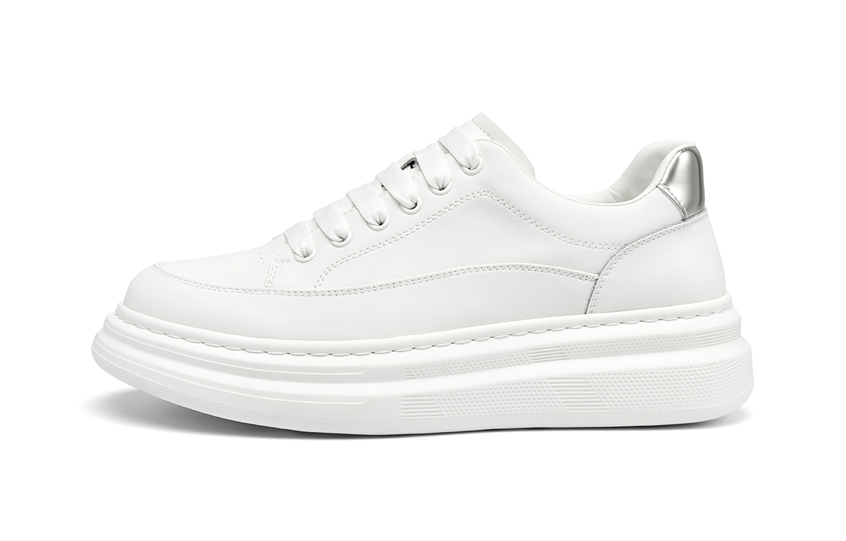 HLA Мужские низкие скейтерские кроссовки бело-серебристые, цвет White Silver
HLA Мужские низкие скейтерские кроссовки бело-серебристые, цвет White Silver