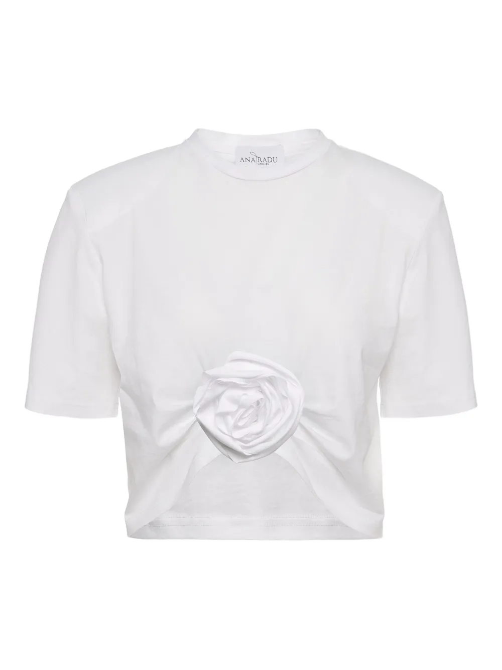Топ, украшенный розами Ana Radu, белый
Топ, украшенный розами Ana Radu, белый