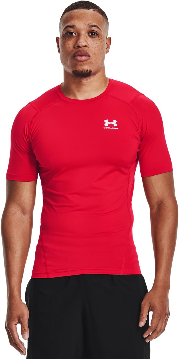 Мужская компрессионная футболка с коротким рукавом HeatGear от Under Armour, Red (600)/White, Белый, Мужская компрессионная футболка с коротким рукавом HeatGear от Under Armour, Red (600)/White
Мужская компрессионная футболка с коротким рукавом HeatGear от Under Armour, Red (600)/White, Белый, Мужская компрессионная футболка с коротким рукавом HeatGear от Under Armour, Red (600)/White