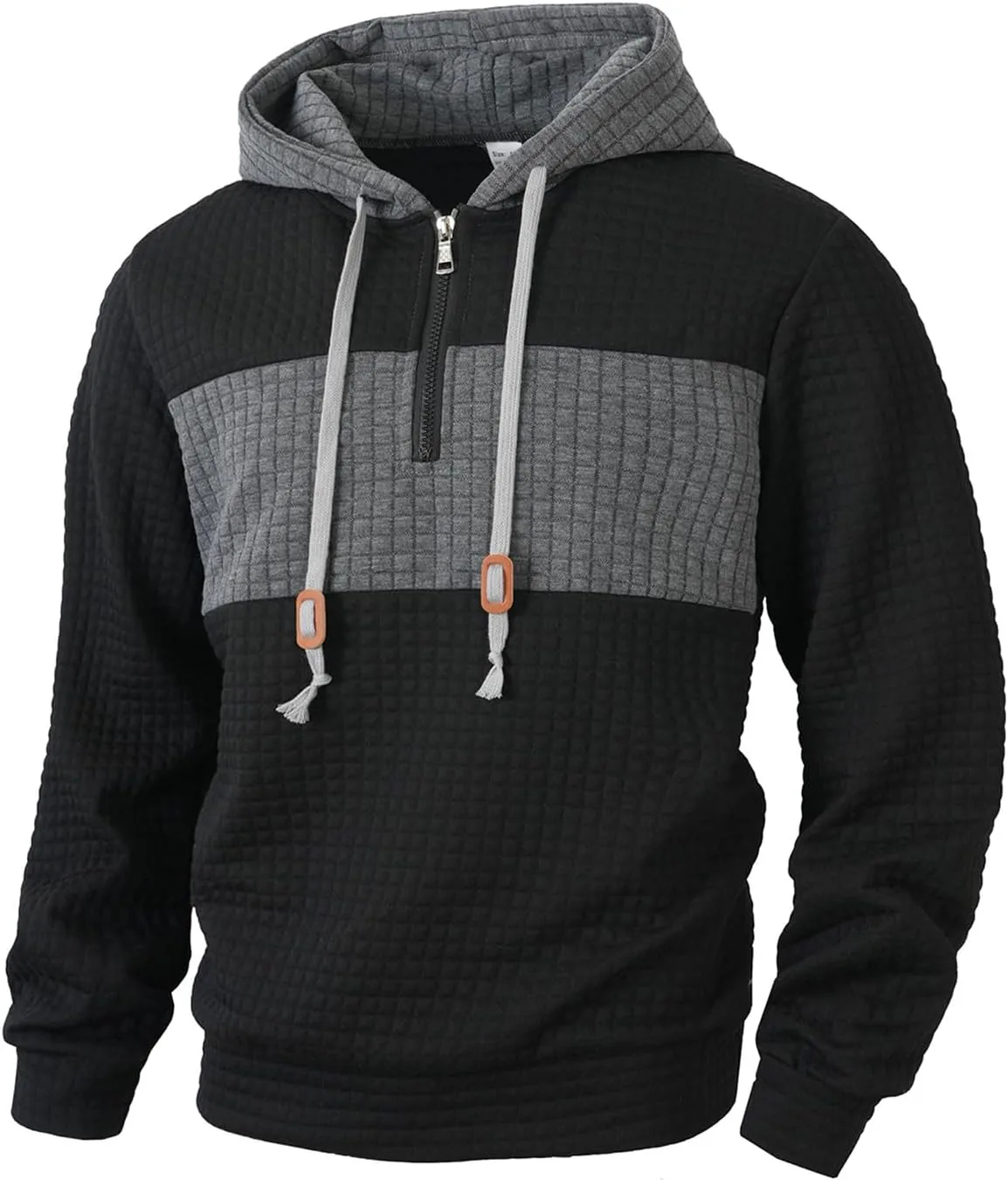 Мужская худи с молнией на четверть и цветными блоками Cambkatl
Мужская худи с молнией на четверть и цветными блоками Cambkatl