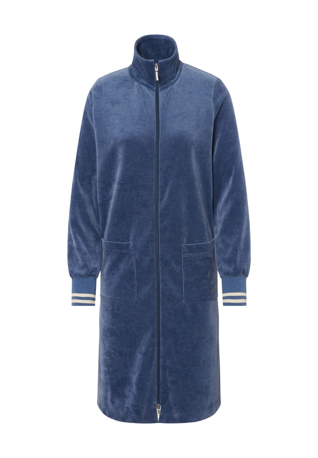 Новый романтический халат на молнии RöSch, синий
Новый романтический халат на молнии RöSch, синий