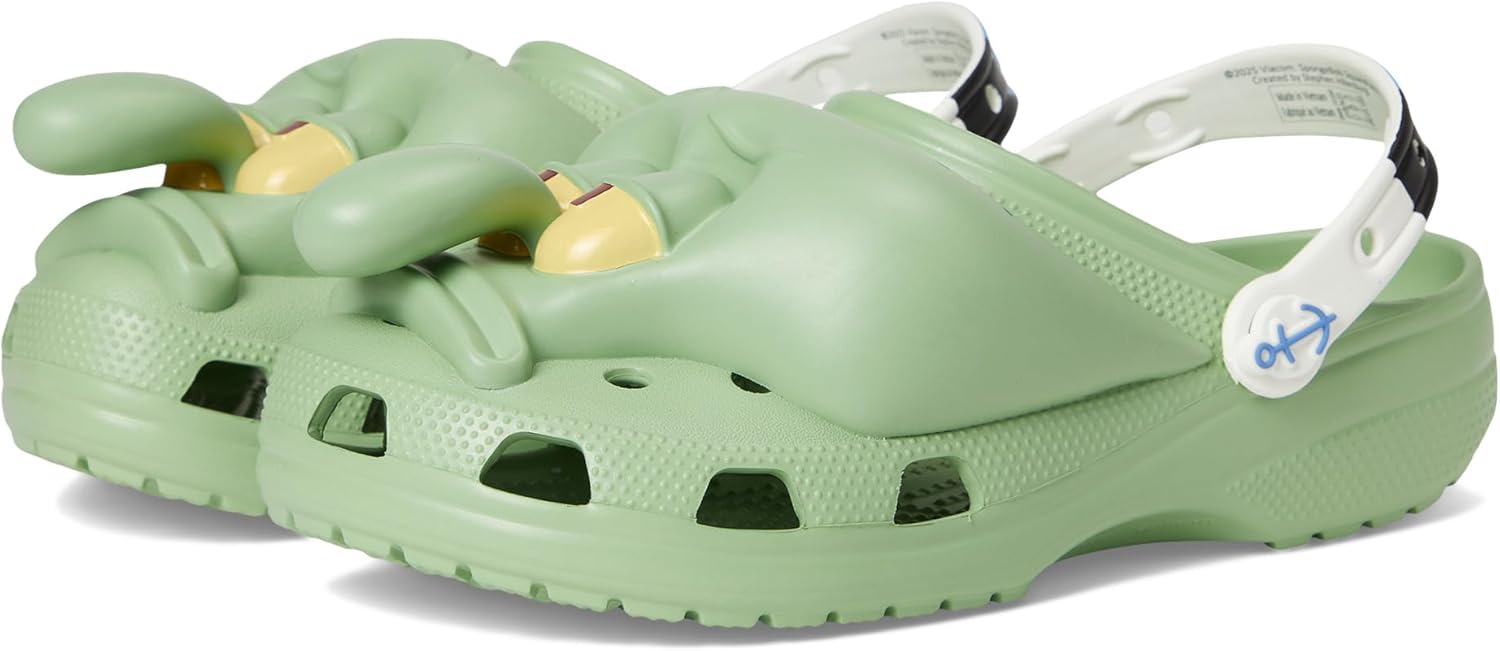 Сабо для взрослых унисекс SpongeBob SquarePants Классические сабо Crocs, 11 Women/9 Men Spongebob/Squidward
Сабо для взрослых унисекс SpongeBob SquarePants Классические сабо Crocs, 11 Women/9 Men Spongebob/Squidward