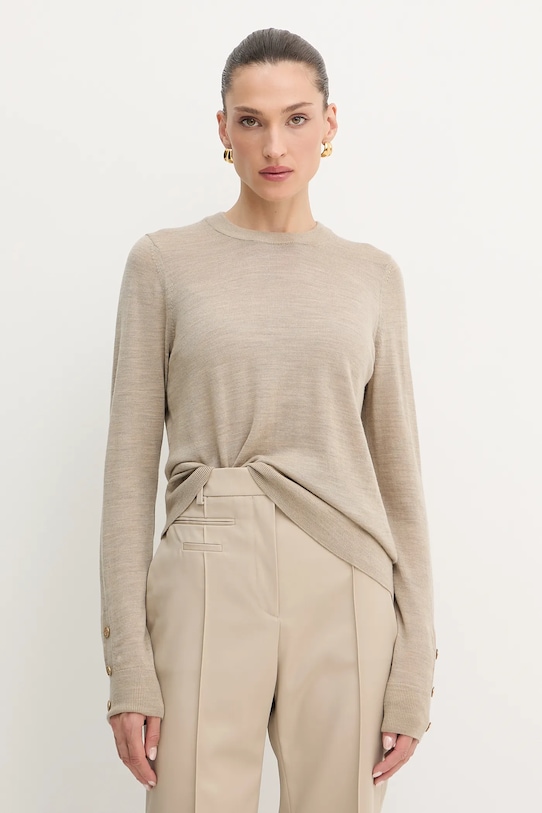 Шерстяной свитер MICHAEL Michael Kors, бежевый
Шерстяной свитер MICHAEL Michael Kors, бежевый