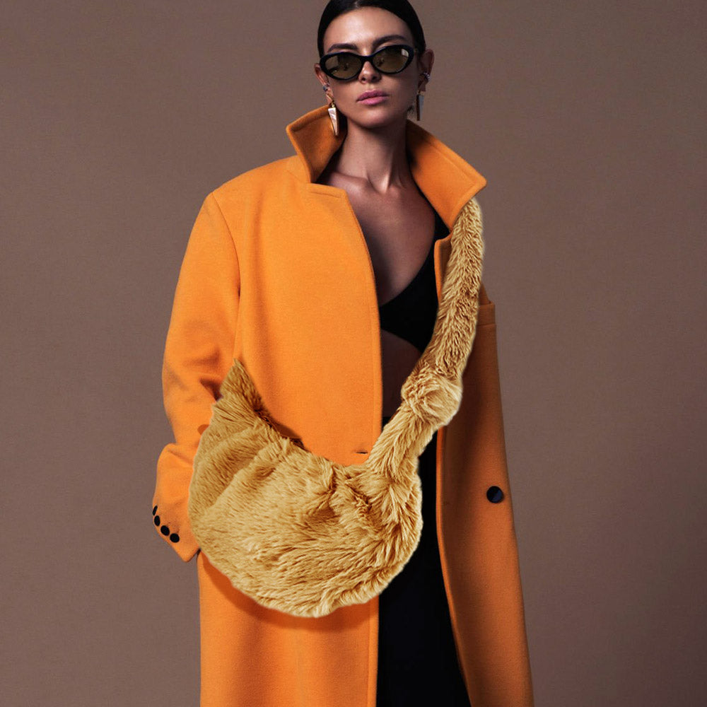 Искусственный мех плюшевая сумка через плечо FASHNZFAB, коричневый
Искусственный мех плюшевая сумка через плечо FASHNZFAB, коричневый