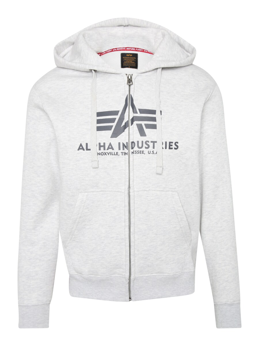 Худи с капюшоном на молнии ALPHA INDUSTRIES, Grey/Light grey
Худи с капюшоном на молнии ALPHA INDUSTRIES, Grey/Light grey