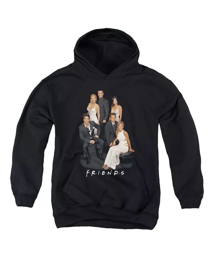 Молодежная стильная толстовка с капюшоном / толстовка с капюшоном Friends, черный 
Молодежная стильная толстовка с капюшоном / толстовка с капюшоном Friends, черный