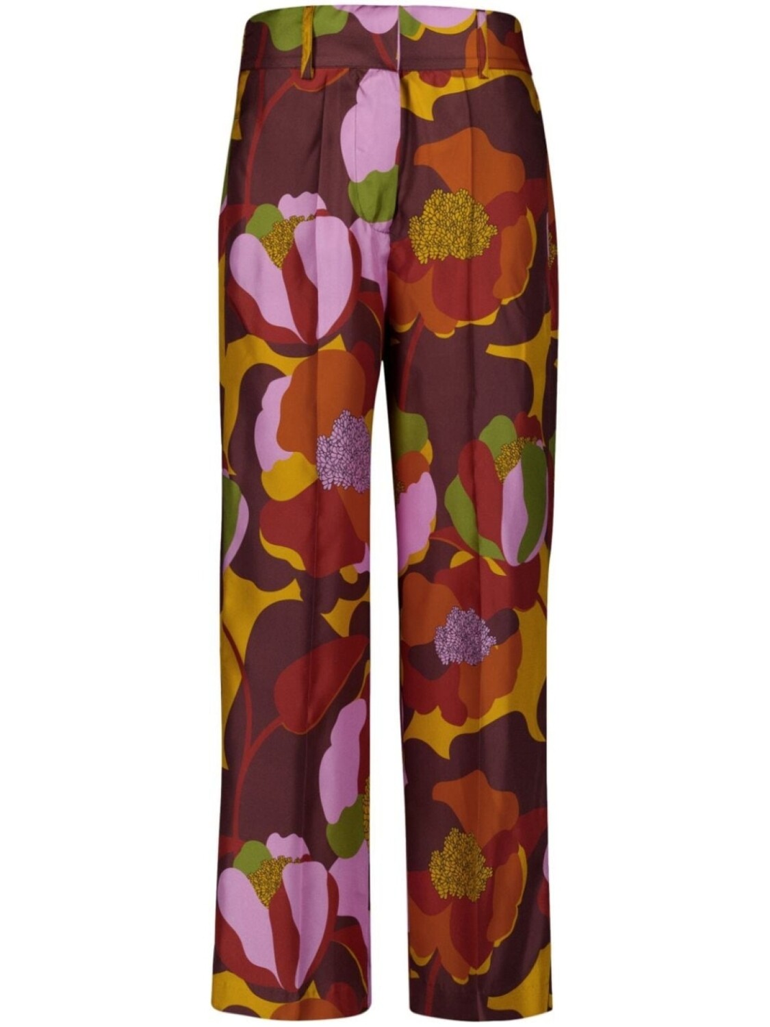 Paula floral-print silk pants, коричневый
Paula floral-print silk pants, коричневый
