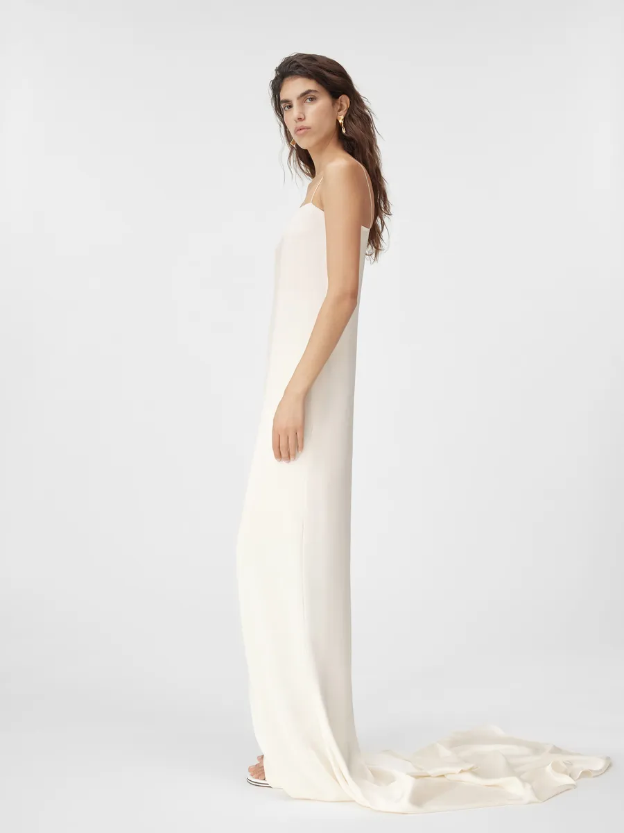 Платье макси на бретелях Нойва Jacquemus, белый
Платье макси на бретелях Нойва Jacquemus, белый