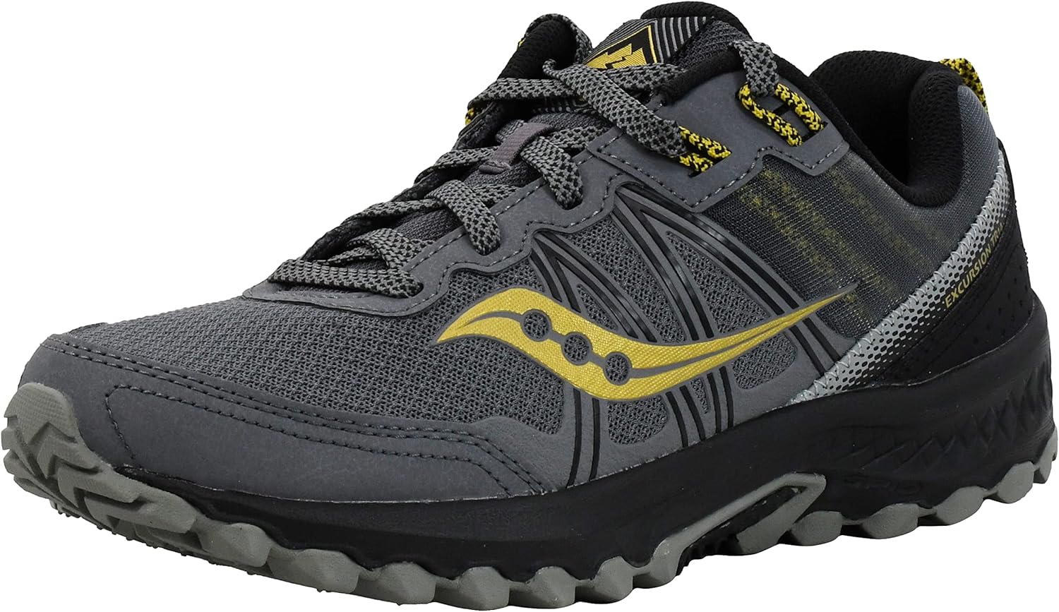 Мужские кроссовки для трейлраннинга Saucony Excursion Tr14, темно-серый/черный/золотой
Мужские кроссовки для трейлраннинга Saucony Excursion Tr14, темно-серый/черный/золотой