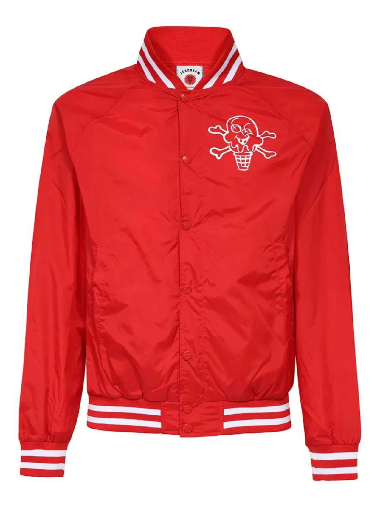 Куртка-бомбер с логотипом ICECREAM, красный
Куртка-бомбер с логотипом ICECREAM, красный