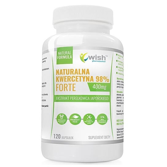 Wish, натуральный кверцетин 98% форте 400 мг 120 капсул
Wish, натуральный кверцетин 98% форте 400 мг 120 капсул