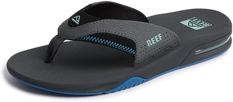 Мужские шлепанцы REEF с открывалкой для бутылок, Gunmetal/Ocean
Мужские шлепанцы REEF с открывалкой для бутылок, Gunmetal/Ocean