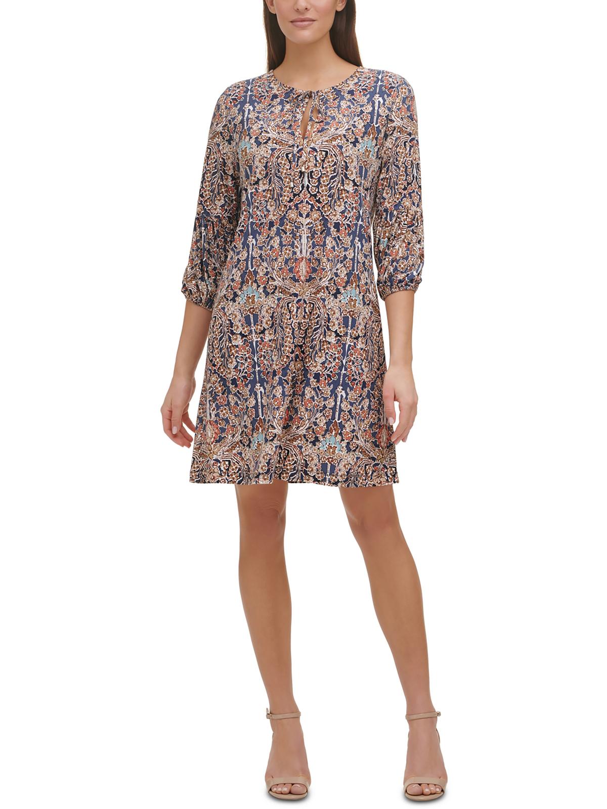 Женское короткое мини-платье с завязкой на шее Tommy Hilfiger, цвет navy multi
Женское короткое мини-платье с завязкой на шее Tommy Hilfiger, цвет navy multi