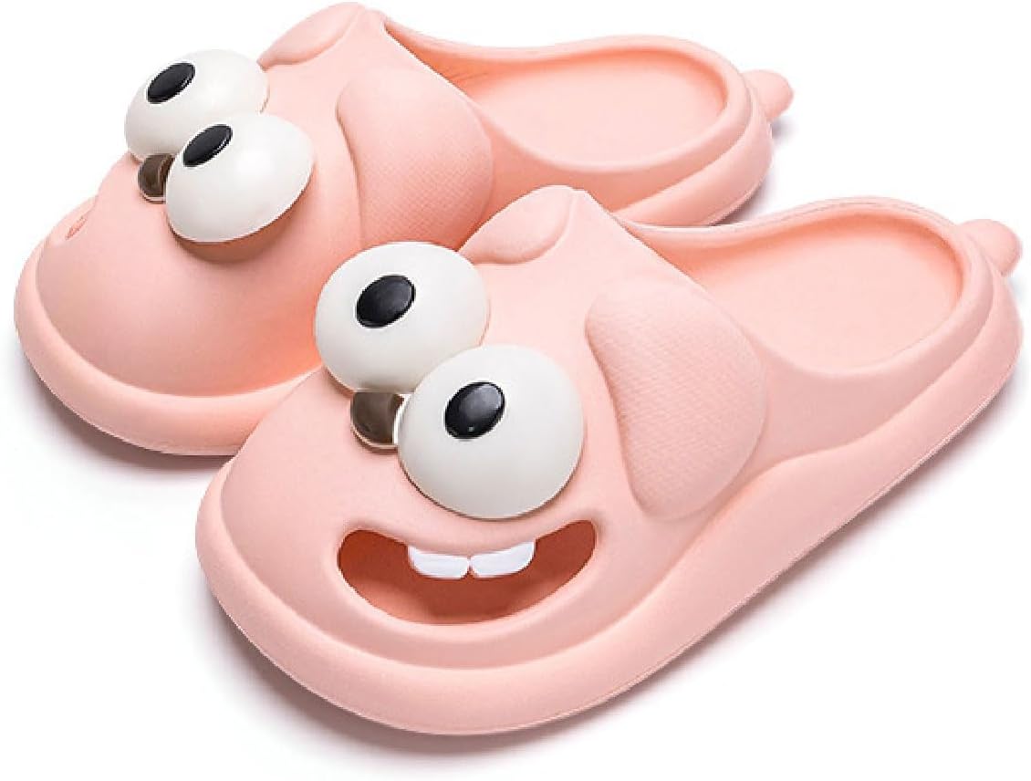 Тапочки Titype с рисунком целующихся языков, тапочки-подушки в виде собачки с большими глазами для женщин и мужчин, милые забавные 3D-тапочки в виде облаков с нескользящей толстой подошвой для дома и улицы, розовый
Тапочки Titype с рисунком целующихся языков, тапочки-подушки в виде собачки с большими глазами для женщин и мужчин, милые забавные 3D-тапочки в виде облаков с нескользящей толстой подошвой для дома и улицы, розовый