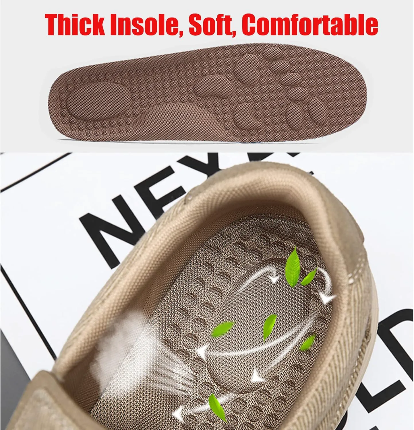 Мужские ортопедические слипоны на плоской подошве из ткани, с эластичной вставкой, повседневная модная обувь, дышащие, нескользящие, для прогулок на улице, легкие и удобные кроссовки, обувь для вождения и прогулок на лодке Optigard, синий
Мужские ортопедические слипоны на плоской подошве из ткани, с эластичной вставкой, повседневная модная обувь, дышащие, нескользящие, для прогулок на улице, легкие и удобные кроссовки, обувь для вождения и прогулок на лодке Optigard, синий