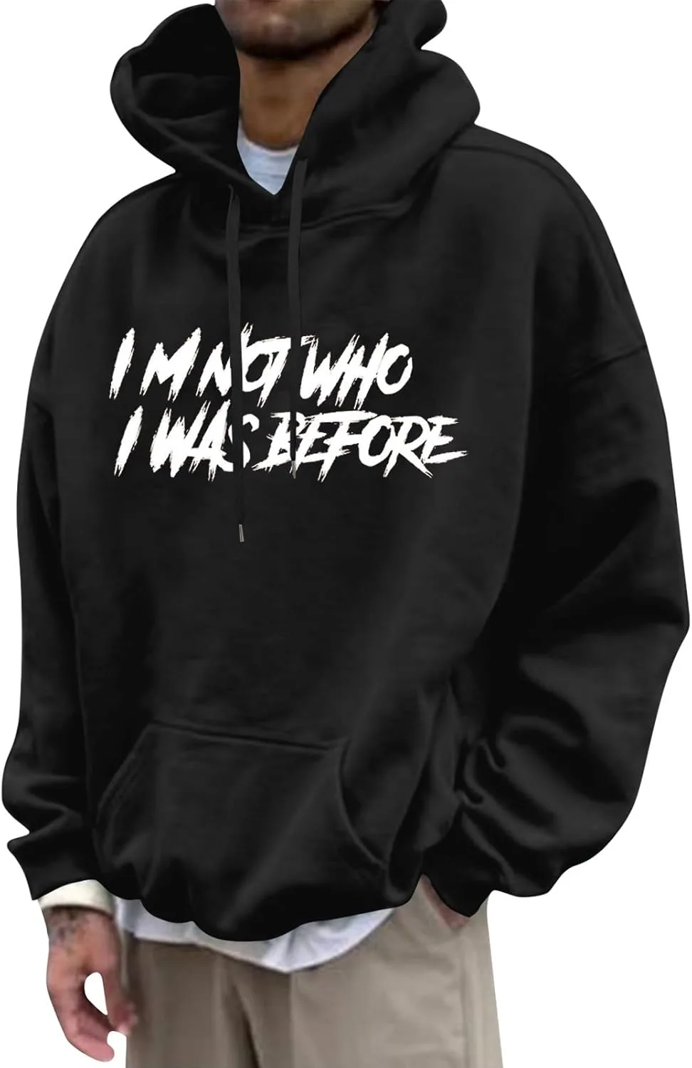 Мужская модная толстовка с длинным рукавом, флисовой подкладкой и принтом
Мужская модная толстовка с длинным рукавом, флисовой подкладкой и принтом