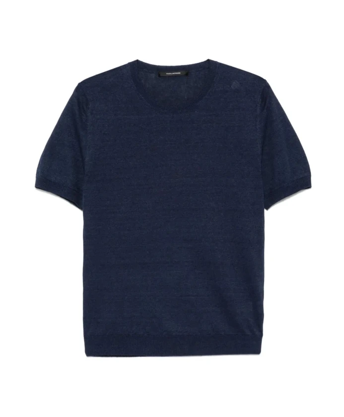 Вязаная футболка с круглым вырезом Josh Tagliatore, синий
Вязаная футболка с круглым вырезом Josh Tagliatore, синий