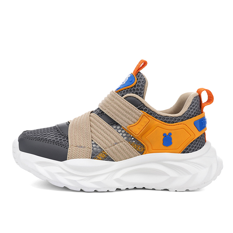 Детские кроссовки для бега BOBDOG, серый 
Детские кроссовки для бега BOBDOG, серый