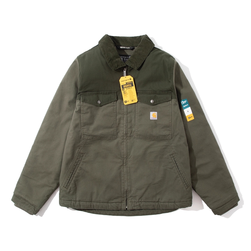 106432 Montana Rugged Flex Duck Relaxed Fit утепленная куртка Level 2 холодостойкая Loose Fit мужская Carhartt, зеленый/оливковый
106432 Montana Rugged Flex Duck Relaxed Fit утепленная куртка Level 2 холодостойкая Loose Fit мужская Carhartt, зеленый/оливковый