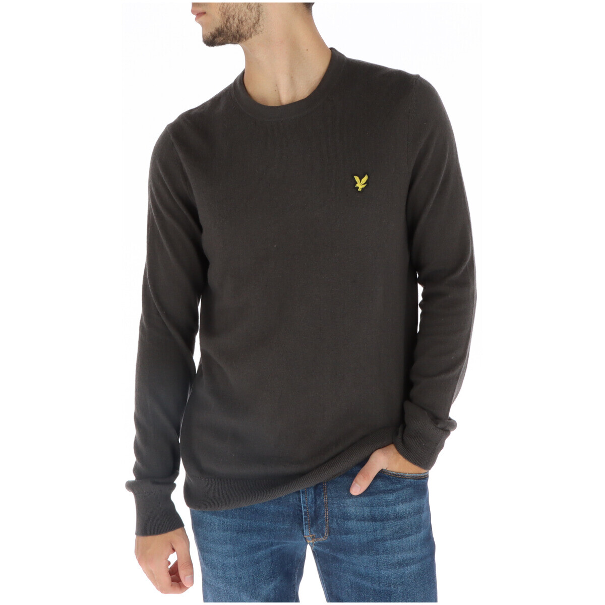 Джемпер Lyle & Scott с круглым вырезом, темно-серый
Джемпер Lyle & Scott с круглым вырезом, темно-серый