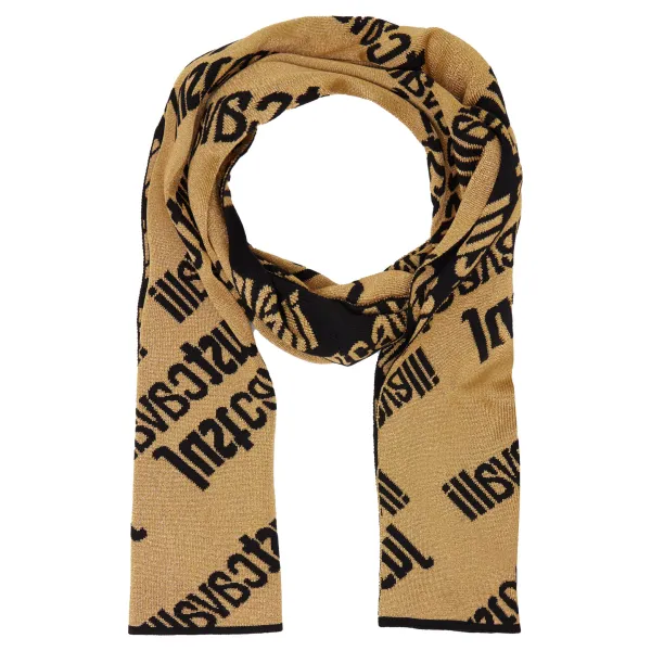 Двусторонний шарф с добавлением шерсти Just Cavalli, черный
Двусторонний шарф с добавлением шерсти Just Cavalli, черный