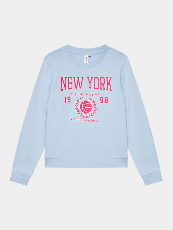 Толстовка обычного кроя Vero Moda Girl, синий 
Толстовка обычного кроя Vero Moda Girl, синий