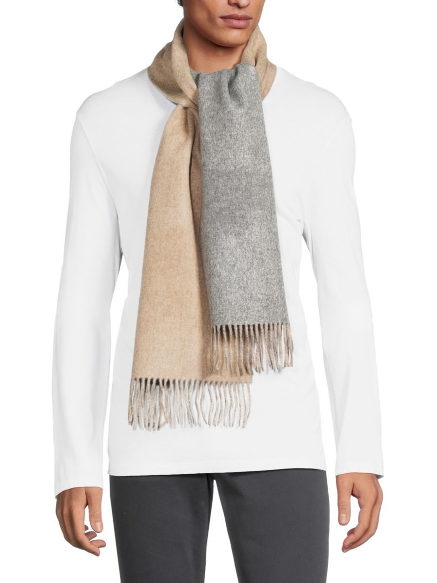 Шарф из шерстяной смеси с бахромой Saks Fifth Avenue, цвет Grey Tan
Шарф из шерстяной смеси с бахромой Saks Fifth Avenue, цвет Grey Tan