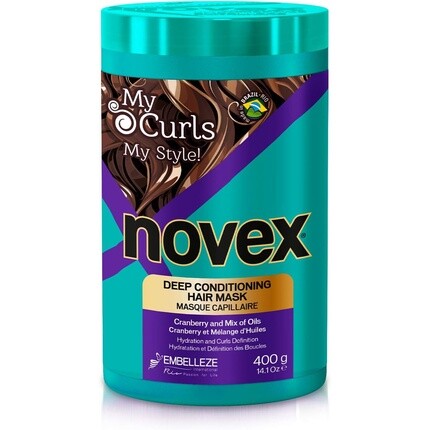 Маска для волос My Curls 400G, Novex
Маска для волос My Curls 400G, Novex