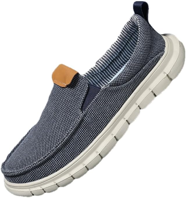 Мужские холщовые слипоны повседневные лоферы на плоской подошве кеды для ходьбы лодочные туфли Kvdrcs, синий
Мужские холщовые слипоны повседневные лоферы на плоской подошве кеды для ходьбы лодочные туфли Kvdrcs, синий