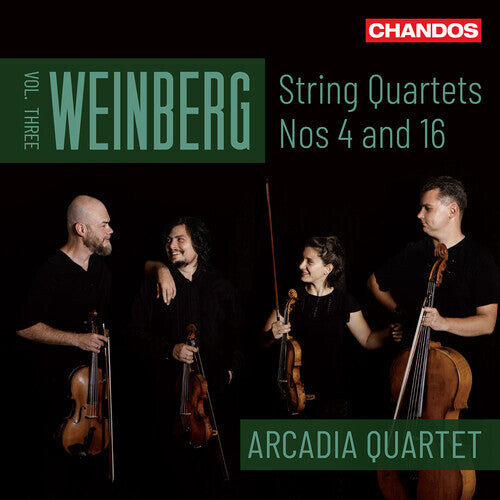CD диск Weinberg / Arcadia Quartet: V3: String Quartets
CD диск Weinberg / Arcadia Quartet: V3: String Quartets