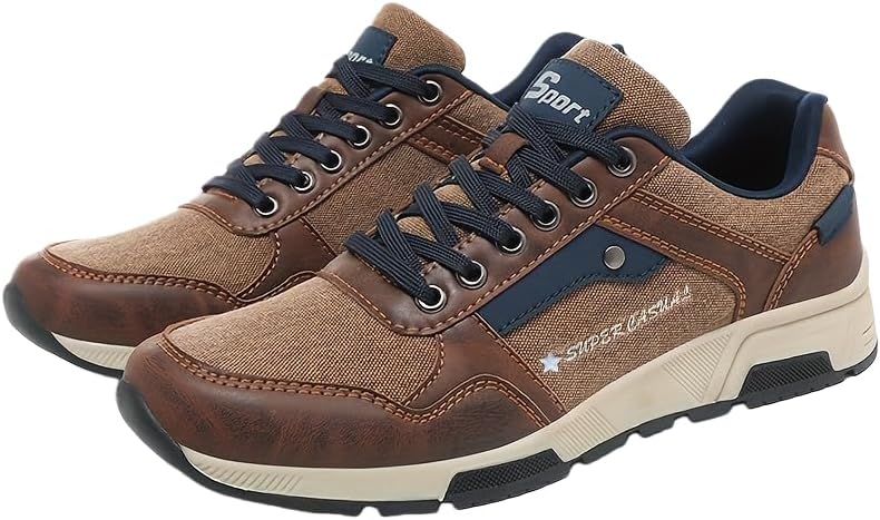 Классические повседневные мужские туфли, удобные кроссовки для отдыха, выполненные в ретро-уличном стиле, легко сочетаются с одеждой, подходят для ношения на улице в любое время года Clolinde, темно-коричневый
Классические повседневные мужские туфли, удобные кроссовки для отдыха, выполненные в ретро-уличном стиле, легко сочетаются с одеждой, подходят для ношения на улице в любое время года Clolinde, темно-коричневый